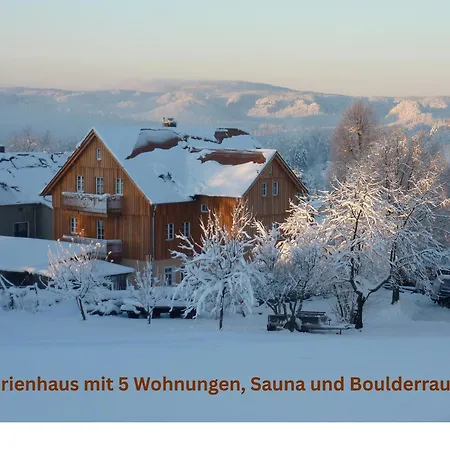 Winterbergblick, Saechsische Schweiz