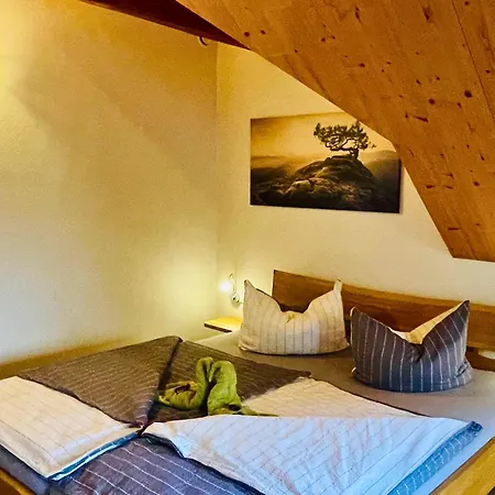 شقة Winterbergblick, Nationalpark Saechsische Schweiz, 5 Und Gemeinschaftsraum, Boulderraum Und Sauna Im Haus هينترهيرمسدورف