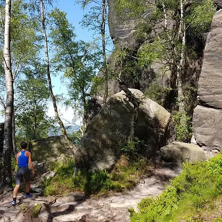 公寓 Winterbergblick, Saechsische Schweiz *