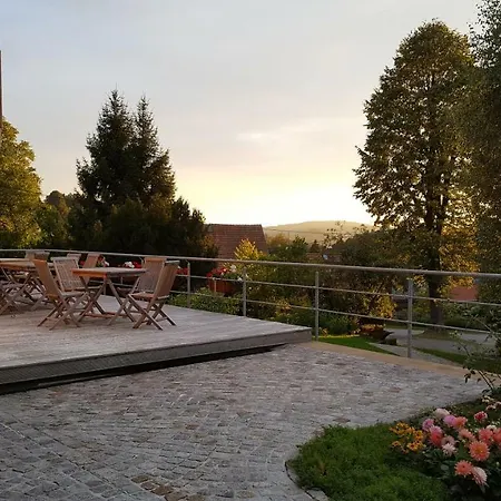 Winterbergblick, Saechsische Schweiz * Hinterhermsdorf
