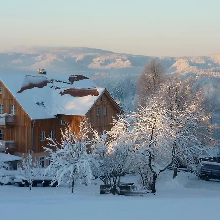 Winterbergblick, Saechsische Schweiz Hinterhermsdorf