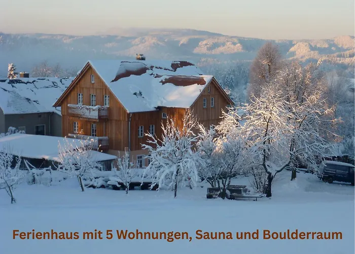 Winterbergblick, Saechsische Schweiz