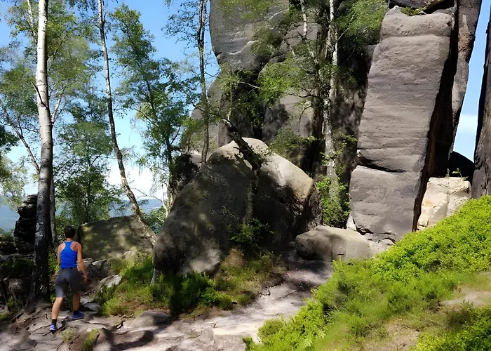 Winterbergblick, Saechsische Schweiz هينترهيرمسدورف