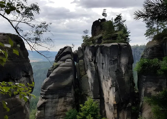 Winterbergblick, Saechsische Schweiz شقة هينترهيرمسدورف