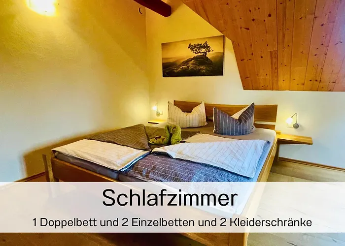 Winterbergblick, Saechsische Schweiz شقة هينترهيرمسدورف