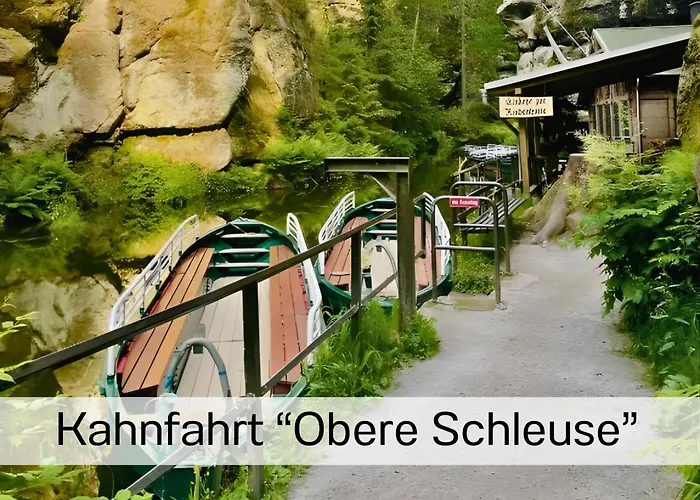 Winterbergblick, Saechsische Schweiz *