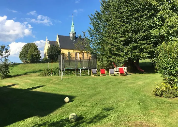 Winterbergblick, Saechsische Schweiz Hinterhermsdorf